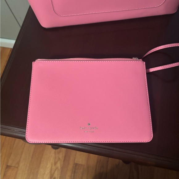 Kate Spade Vibrant Pink Tote and Pouch Set - Picture 5 of 6